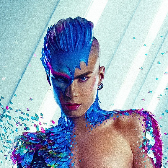 UTOPIA is a queer futures art exhibition in Amsterdam exploring the future of LGBT life through artificial intelligence, photography, art installation and video. Photographed is Chelseaboy.