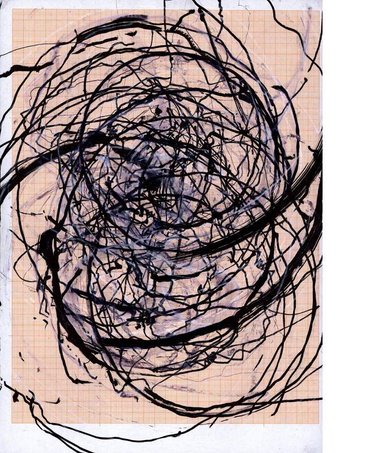 drip paintings by Lev Khesin