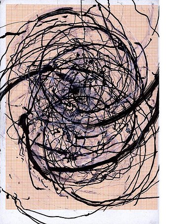 drip paintings by Lev Khesin