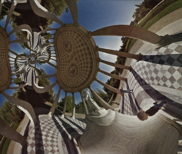 Warped Photography using editing techniques by Francois Vogel