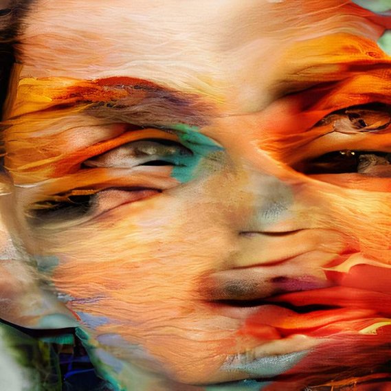 Style transfer portrait photography by Ryan Blackwell in collaboration with Aoibhin Killeen, Fabio Rovai and Stella Marbles in an exclusive editorial for Beyond Photography.