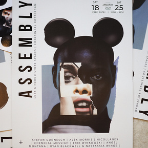 Assembly Beyond Photography Poster - held by Ryan Blackwell and Nastassia Winge