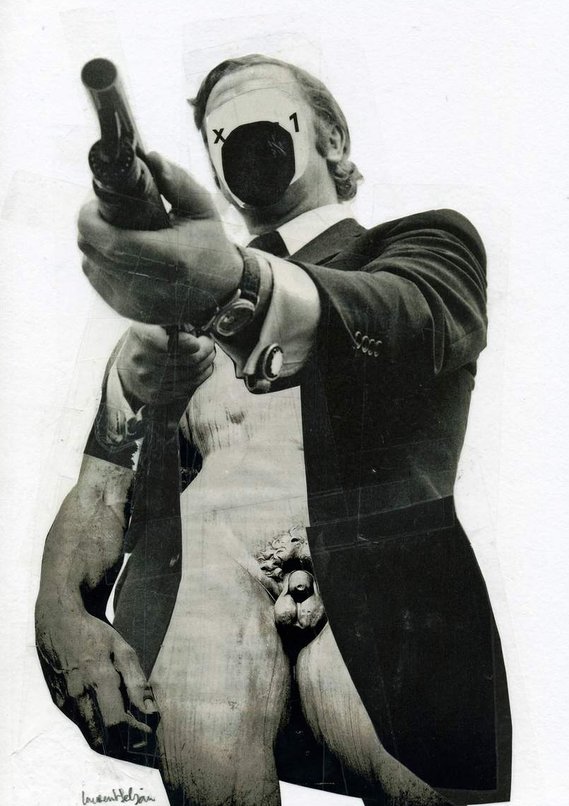 Print Collage Art by Laurent Seljan