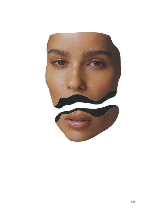 High Fashion Collage with Zoe Kravitz for Beyond Photography