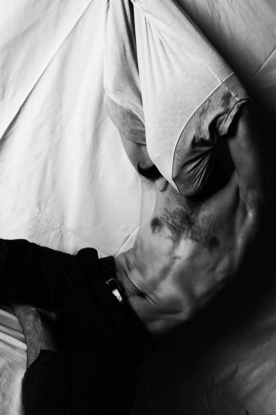 Male form | Black and white portrait photography