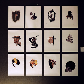 New York based digital collage artist Alex Morris for ASSEMBLY exhibition in Rotterdam