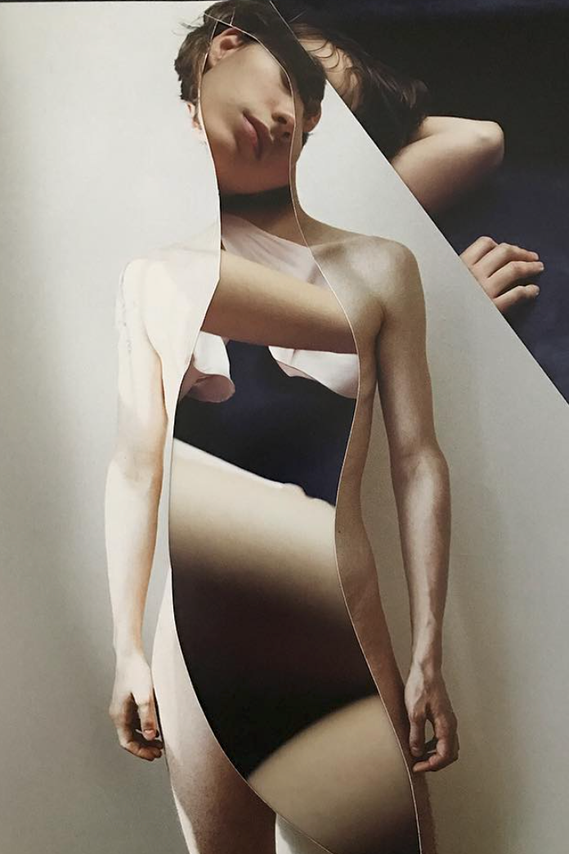 Fashion Collage by K Young for AN ODE TO COLLAGE