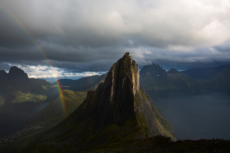 Very lucky to have been greeted by sunshine at the summit of each 