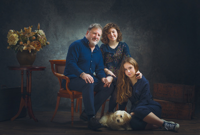 Fotografía Retrato Familiar Galicia Ourense España Niños Embarazada Embarazo New Born Recién Nacido 