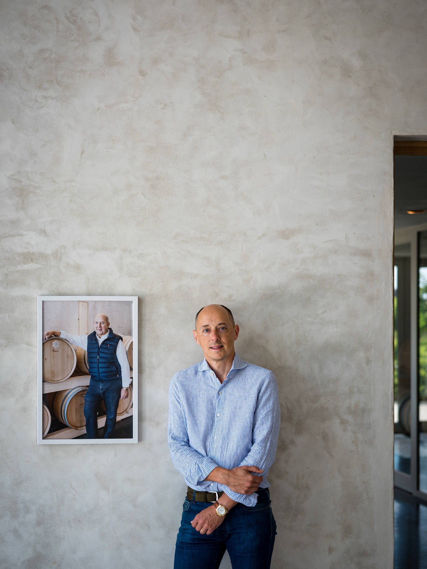 Marc-André Vandenbogaerde, propriétaire belge du Château Badette - Photo Brice Braastad.