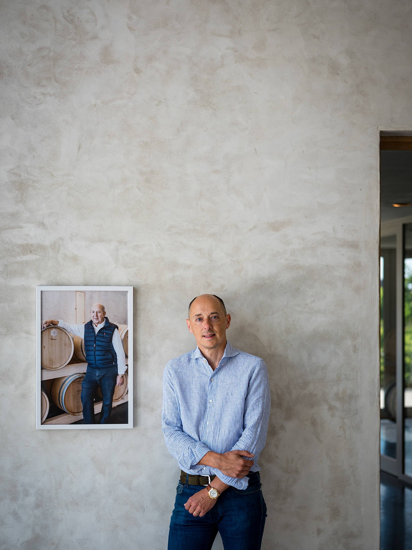 Marc-André Vandenbogaerde, propriétaire belge du Château Badette - Photo Brice Braastad.