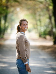 Portrait de Laure Canut, Directrice Générale du Château Cantemerle, par Brice Braastad. Photo © Brice Braastad - Episode II