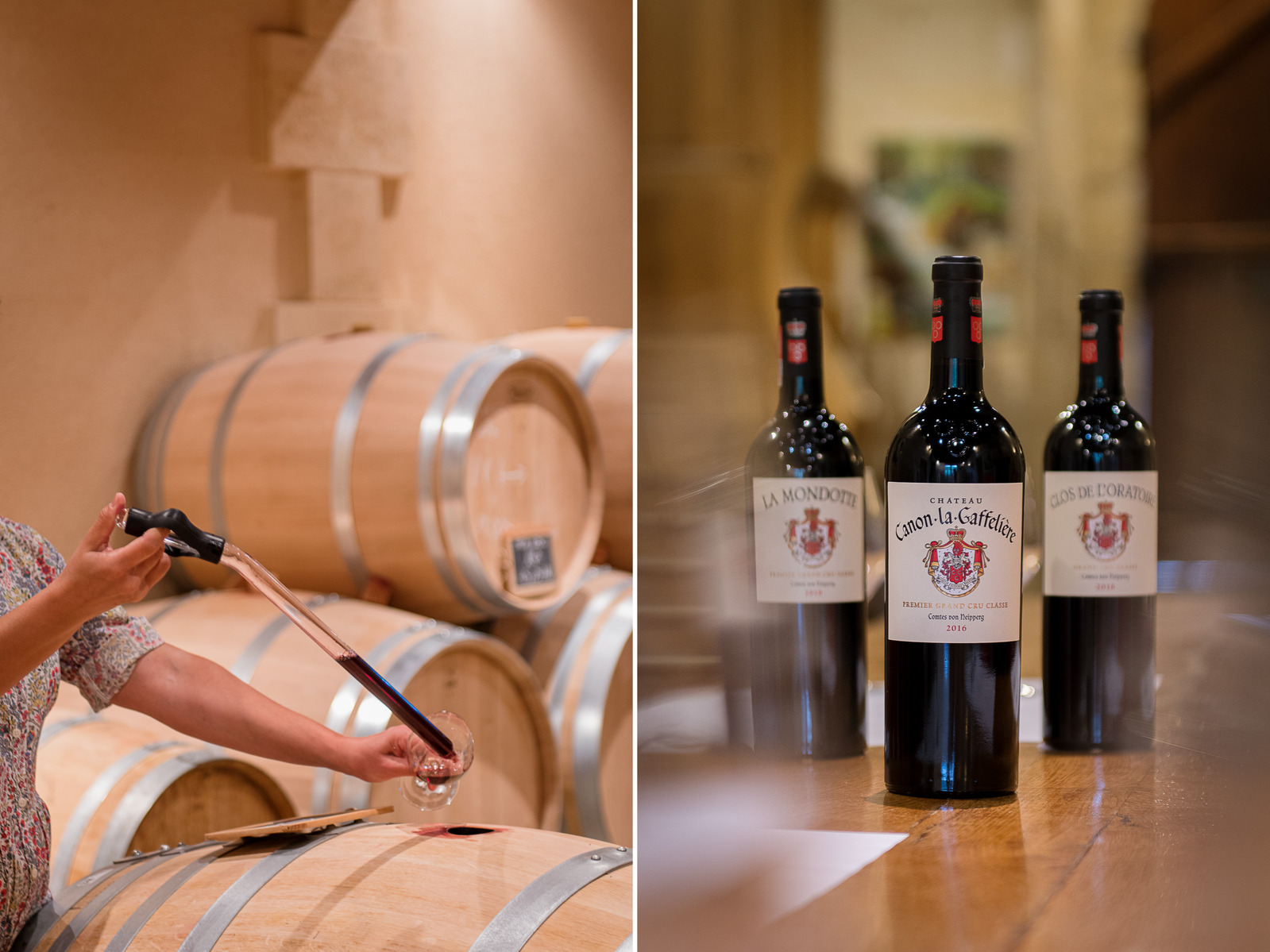 Nouvelle collaboration avec les propriétés des comtes von Neipperg (châteaux Canon La Gaffelière, d'Aiguilhe, La Mondotte, Peyreau et Clos de l'Oratoire). 