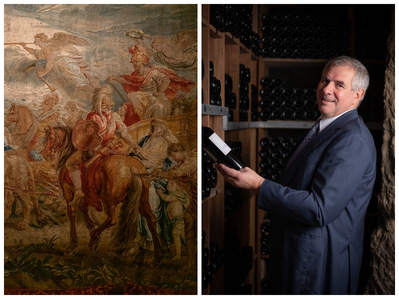 Portrait d&amp;amp;amp;amp;amp;amp;amp;amp;amp;amp;amp;amp;amp;amp;amp;amp;#x27;Eric Beaumard, directeur et sommelier du restaurant Le V, Hôtel Georges V, Paris. Photo © Brice Braastad - Episode II