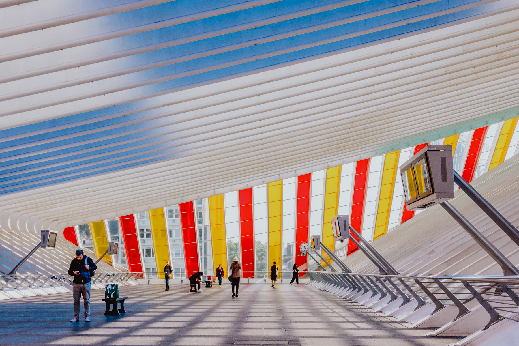 Gare Liege, Guillemins by Santiago Calatrava.
