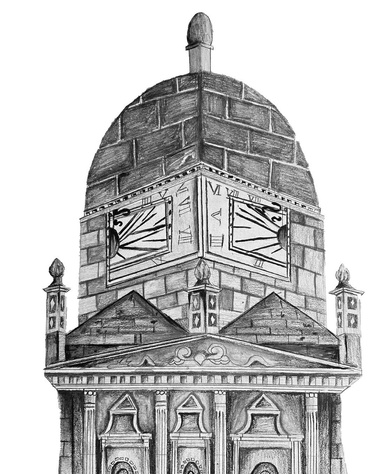 Gonville and Caius College - Detail Drawing