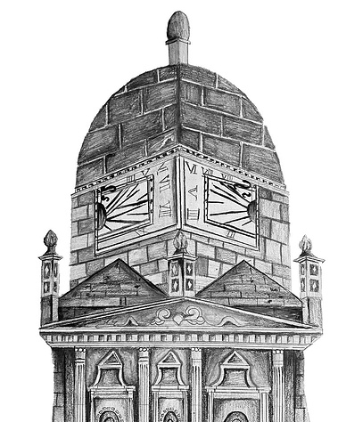 Gonville and Caius College - Detail Drawing