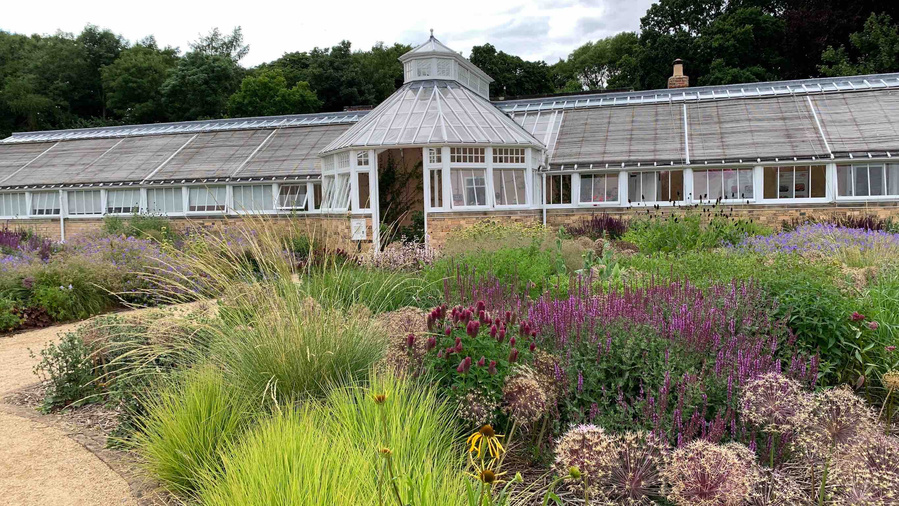 Scampston Hall Walled Garden conservatory