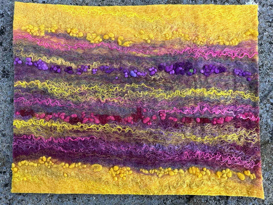 One of a kind stitch kits by Lynn Comley UpandDownDale 