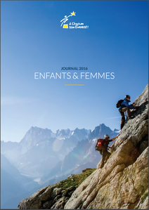 Cover photo for a magazine in Chamonix France photo by Bekker Thomas