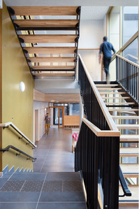 Extension de l'école de la Muraz, Wolff & Mugnier Architectes, Photo : Thomas Bekker