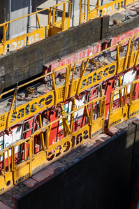 Travaux Acrobatiques opérés par Jarnias à Brest, France photo Bekker Thomas