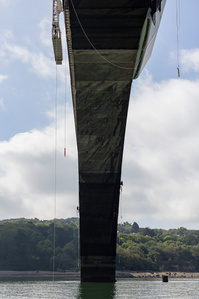 Travaux Acrobatiques opérés par Jarnias à Brest, France photo Bekker Thomas
