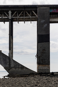 Travaux Acrobatiques opérés par Jarnias à Brest, France photo Bekker Thomas