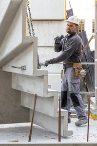 Travaux Acrobatiques opérés par Jarnias à Brest, France photo Bekker Thomas