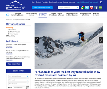 Photos made during an assignment used on the British Mountain Guides website photo by Bekker Thomas
