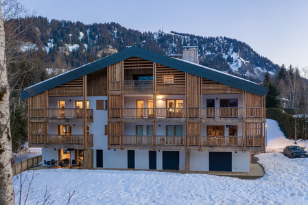 Logements les Coudriers, Unanime Architectes @ Megève Photo : Thomas Bekker