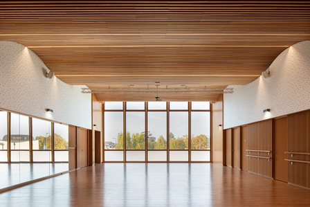 MJC du Chablais by Wolff & Mugnier Architectes @ Douvaine, Photo : Thomas Bekker