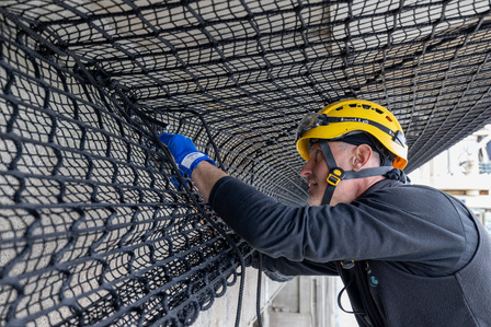 Travaux Acrobatiques opérés par Jarnias à Brest, France photo Bekker Thomas