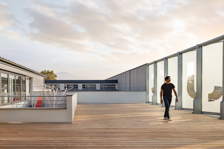 MJC du Chablais by Wolff & Mugnier Architectes @ Douvaine, Photo : Thomas Bekker