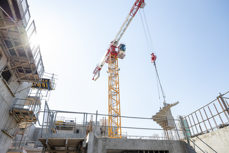 Travaux Acrobatiques opérés par Jarnias à Brest, France photo Bekker Thomas