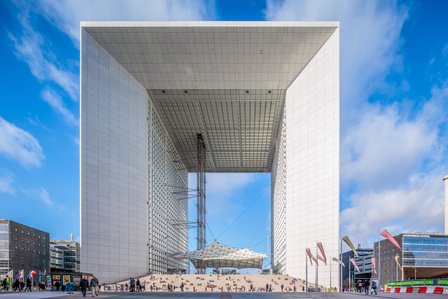 La Grande Arche , by Johan-Otto Von Spreckelsen & Paul Andreu @ La Defense photo : Thomas Bekker for Costar