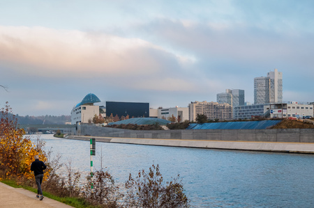 Tours Citylights, by Dominique Perrault @ Boulogne-Billancourt photo : Thomas Bekker for Costar
