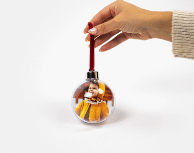 Bola de Natal personalizada