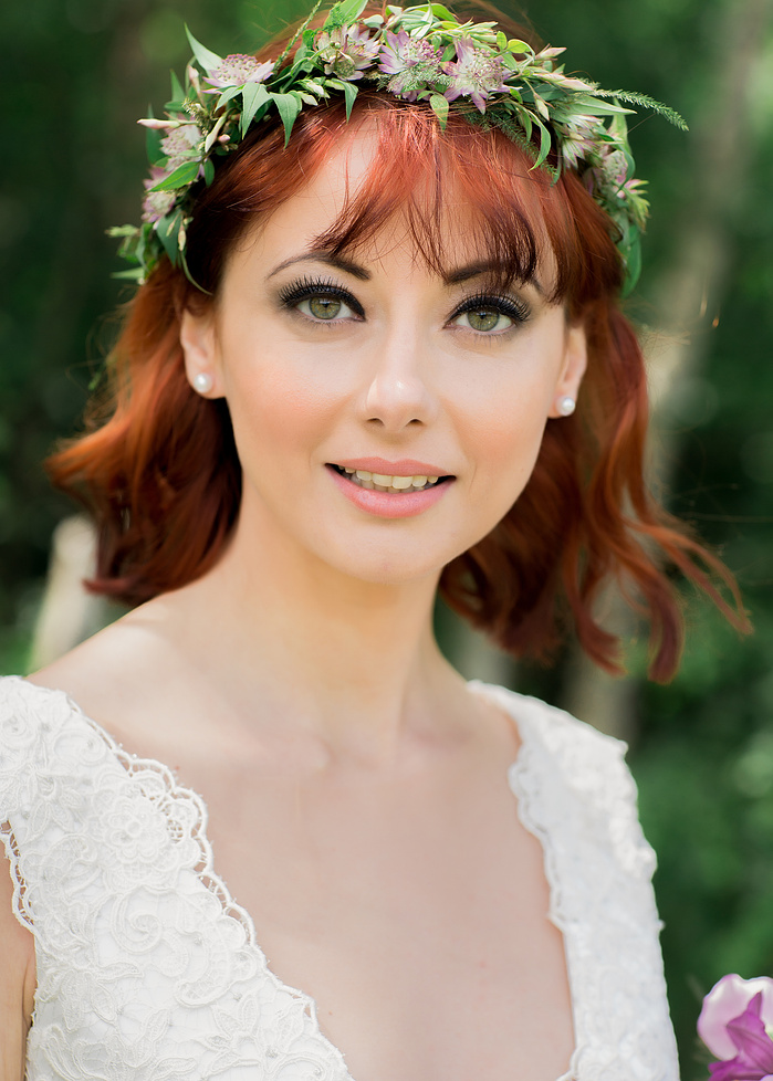 Bridal editorial featuring Lara Ashley (Audrey) Wedding Dress