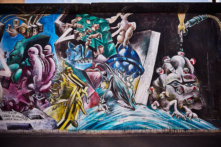 artwork by Cesar Olhagaray