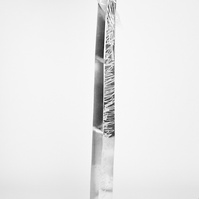 Do Lord Remember Me V- Abstract Ladder With Abstract Ties On The Top. The Ladder and Ties Are Silver.