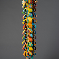 Seeking Blessings III- Multicolor Totem in the Shape of Ties