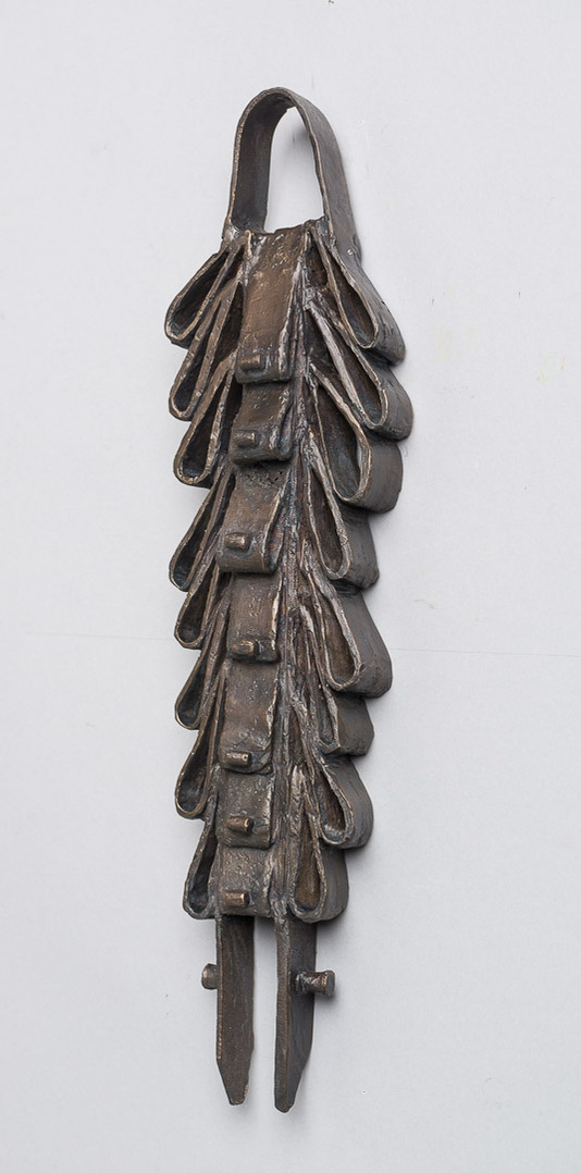 For Eric- Dark Bronze Blend Color Totem in the Shape of Ties.