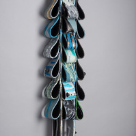 For Jordan-Multicolor Totem in the Shape of Ties.