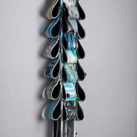 For Jordan-Multicolor Totem in the Shape of Ties.