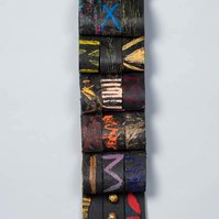 Midnite Promises-Multicolored Art Piece That Resembles A Blanket 