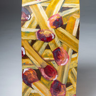 Matches Back- Mailbox with Painted Matches