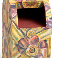 Bullets Detail - Mailbox with Painted Bullets 
