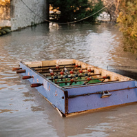 Inondation 2003 Arles, Photographie d’archive de Mr Dumas