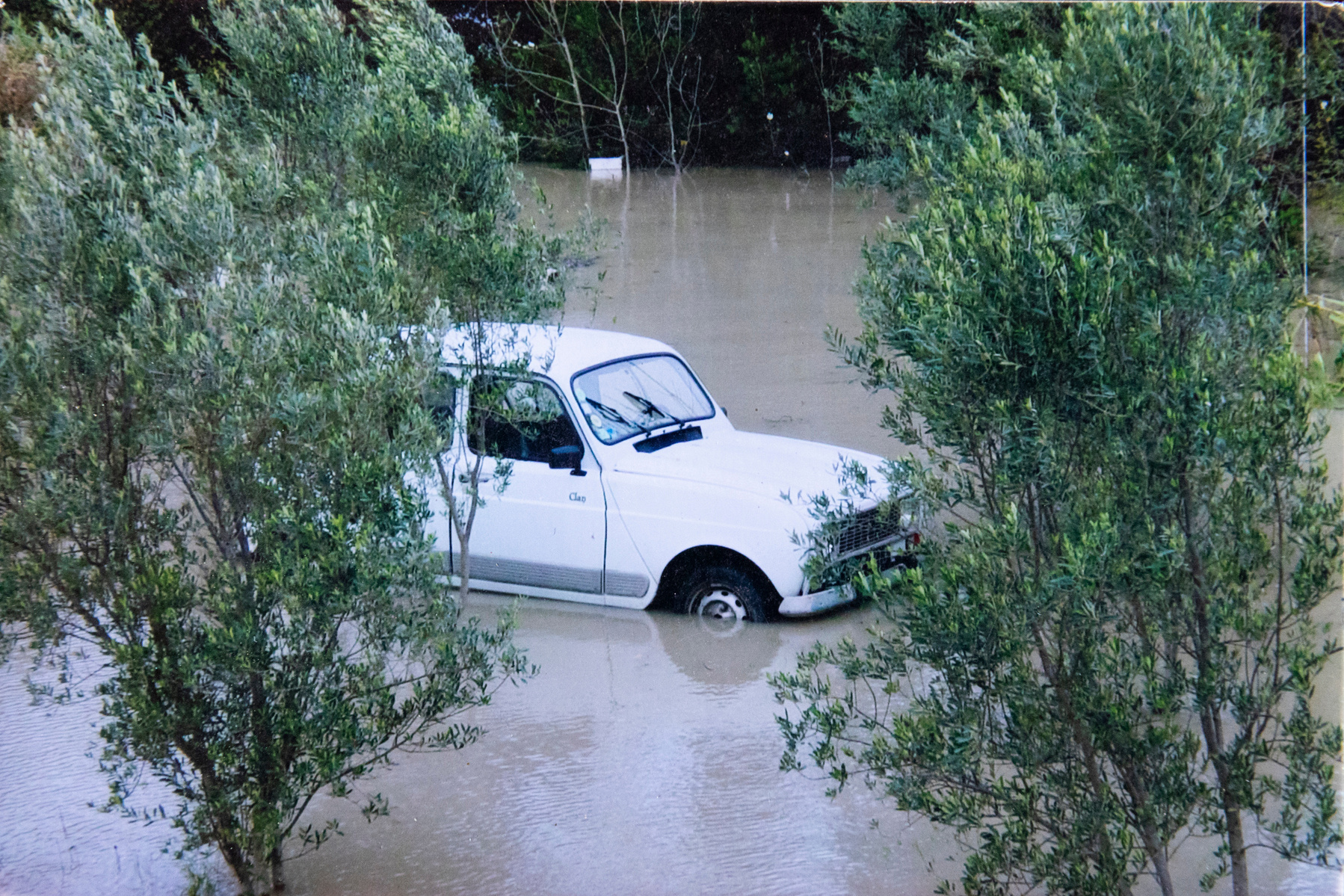 Inondation 2003 Arles, Photographie d’archive de Mr Dumas